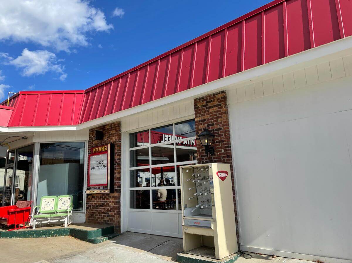 Resturant Pita Wheel Commercial Roof Gastonia NC